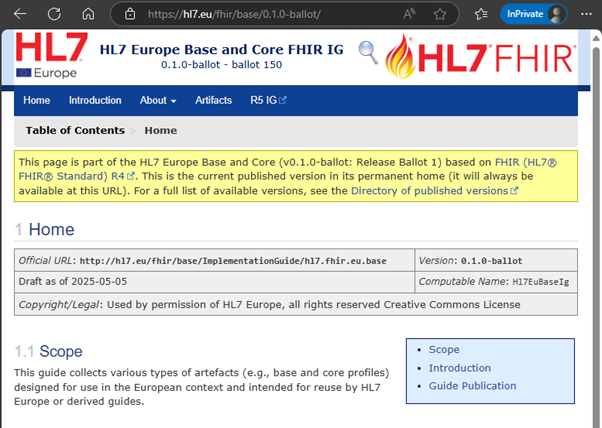 HL7 Europe opens public review of HL7 FHIR Implementation Guides for the EHDS